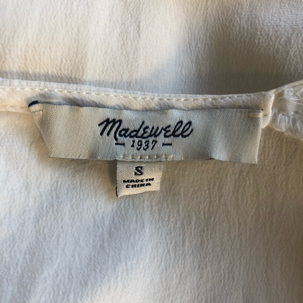 Madewell Women's Sunbask Tank Top In Pure White - Picture 5 of 6